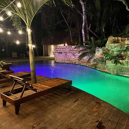Xoot Kaana Villa Vista Laguna Bacalar Bagian luar foto