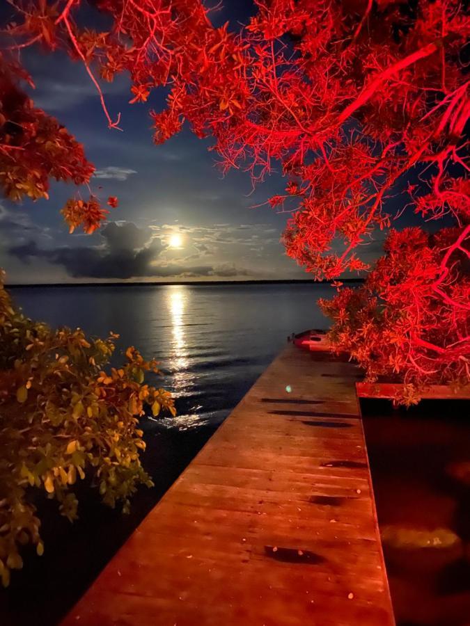 Xoot Kaana Villa Vista Laguna Bacalar Bagian luar foto