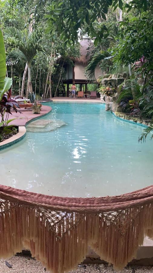 Xoot Kaana Villa Vista Laguna Bacalar Bagian luar foto